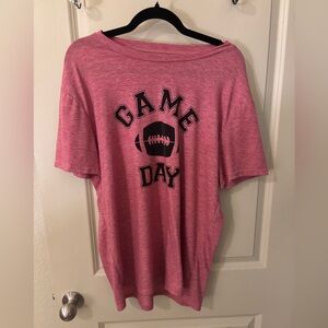 *Game Day Pink T-Shirt - Football, Football Barbie, NWOT